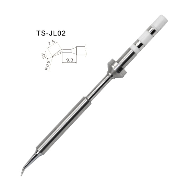 2022 Quicko TS100 Soldering Iron tips Replacement Various models of Tip Electric Soldering Iron Tip K KU I D24 BC2 C4 C1 JL02