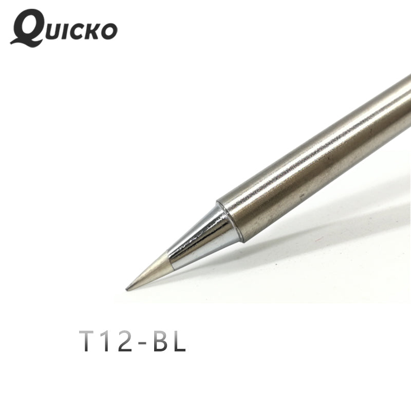 QUICKO T12-BL Electronic Soldering Tips 70W FX9501 Handle T12 Soldering Iron Tip For FX-951 Soldering Station