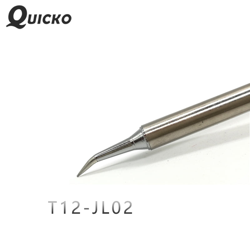QUICKO T12-JL02/JS02 T12 J Series Soldering Iron welding Tips Electronic heads for FX907/9501/951 Handle T12 soldering station